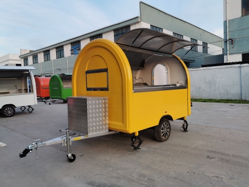 ERZODA Custom food cart Multi-function trailer Food Truck 280X200X240CM