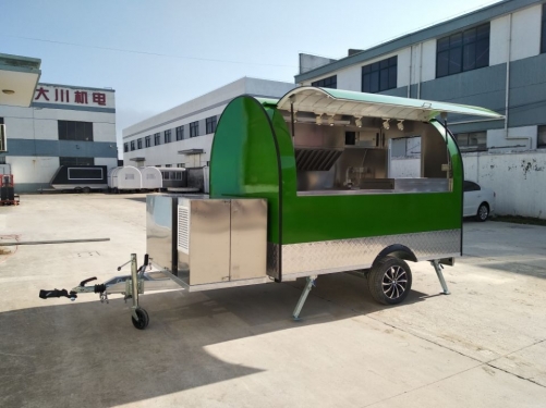 ERZODA Catering trailer lpg equipment burger van horsebox mobile kitchen 280X200X240CM