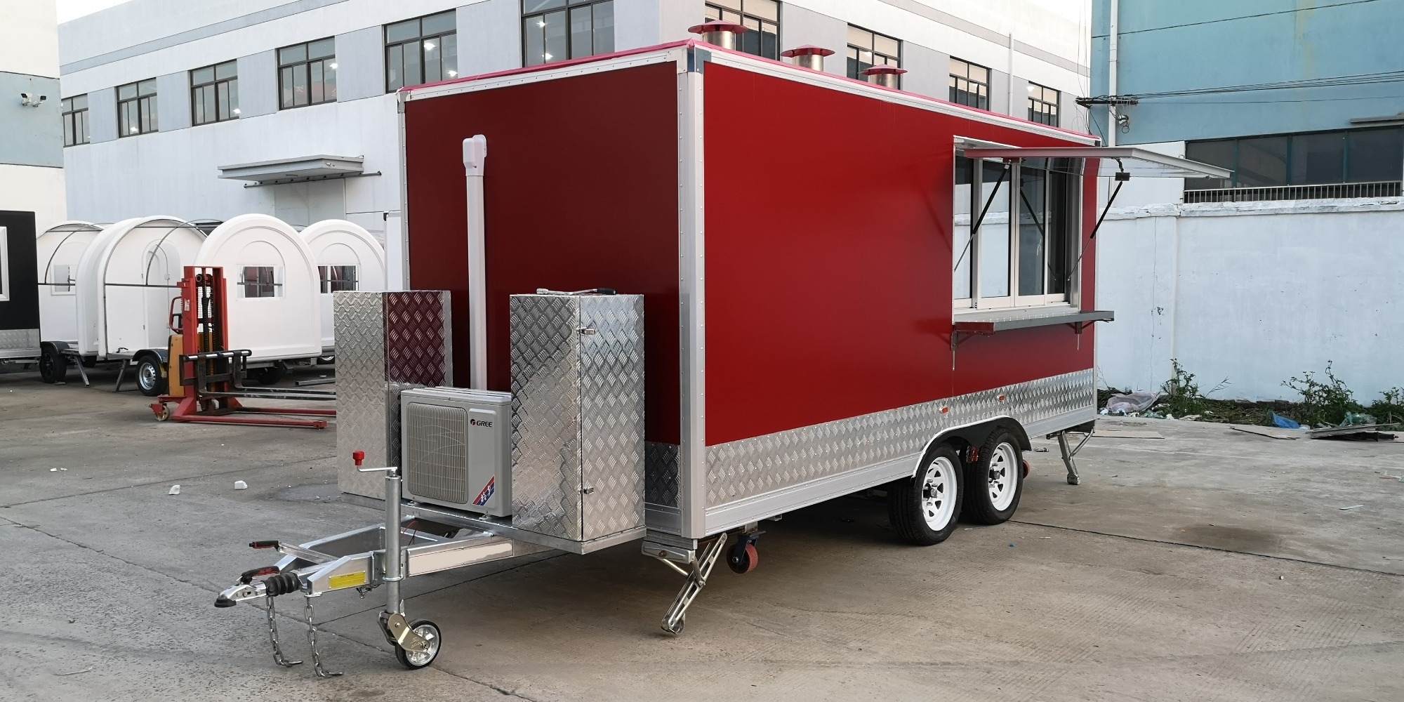 CustomizedCatering trailer Food truck Food Trailer 480X210X260CM