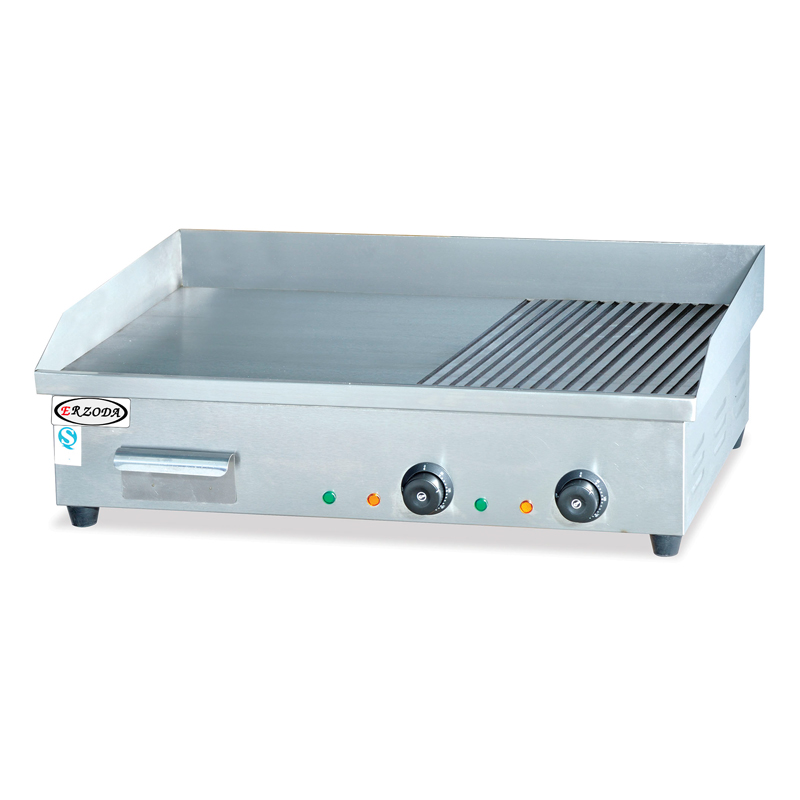Stainless steel gas griddle GH586