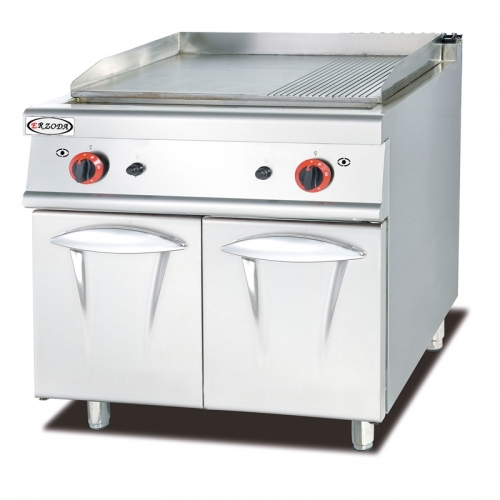 gas griddle with cabinet /Stainless steel gas griddle with cabinet GH-786